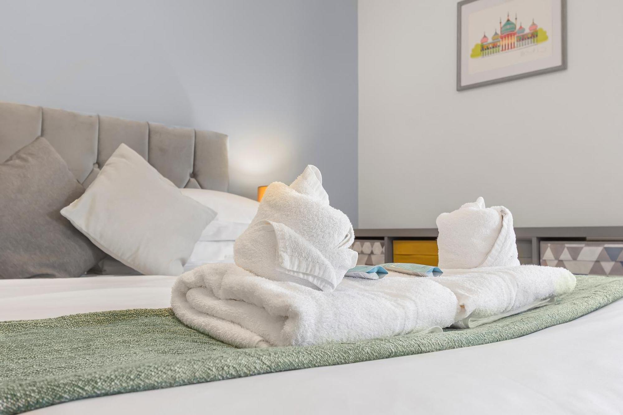 Cosy Studio Flat Moments From The Beach, Kemptown Hove Exterior foto